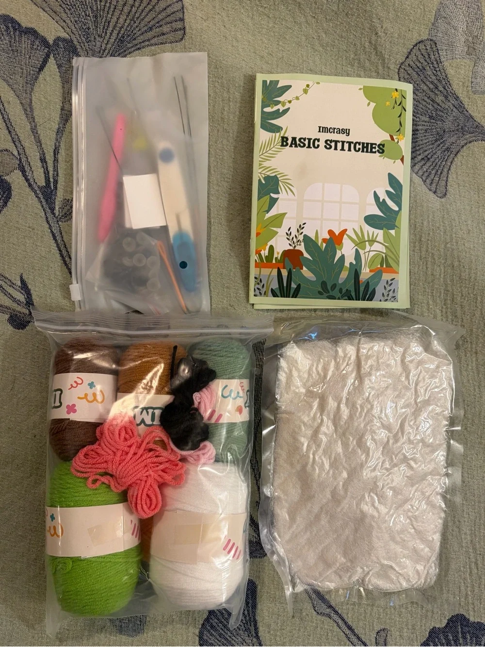 Imcrasy Beginner Crochet Kit With Patterns